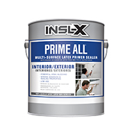 Terry's Paints Prime All™ Multi-Surface Latex Primer Sealer is a high-quality primer designed for multiple interior and exterior surfaces with powerful stain blocking and spatter resistance.

Powerful Stain Blocking
Strong adhesion and sealing properties
Low VOC
Dry to touch in less than 1 hour
Spatter resistant
Mildew resistant finish
Qualifies for LEED® v4 Creditboom