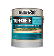 Terry's Paints TuffCrete Waterborne Acrylic Waterproofing Concrete Stain is a water-reduced acrylic concrete coating designed for application to interior or exterior masonry surfaces. It may be applied in one coat, as a stain, or in two coats for an opaque finish.

Waterborne acrylic formula
Color fade resistant
Fast drying
Rugged, durable finish
Resists detergents, oils, grease &scrubbing
For interior or exterior masonry surfacesboom