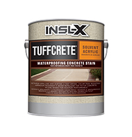 Terry's Paints TuffCrete Solvent Acrylic Waterproofing Concrete Stain is a solvent-borne acrylic concrete stain designed for deep penetration into concrete surfaces. With excellent adhesion, this product delivers outstanding durability in a low-sheen, matte finish that helps to hide surface defects.

Excellent adhesion
Durable low sheen finish
Color fade resistant
Quick drying
Deep concrete penetration
Superior wear resistance
Apply in one coat as a stain or two coats as an opaque coatingboom