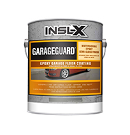 Terry's Paints GarageGuard is a water-based, catalyzed epoxy that delivers superior chemical, abrasion, and impact resistance in a durable, semi-gloss coating. Can be used on garage floors, basement floors, and other concrete surfaces. GarageGuard is cross-linked for outstanding hardness and chemical resistance.

Waterborne 2-part epoxy
Durable semi-gloss finish
Will not lift existing coatings
Resists hot tire pick-up from cars
Recoat in 24 hours
Return to service: 72 hours for cool tires, 5-7 days for hot tiresboom