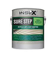 Terry's Paints Sure Step Acrylic Anti-Slip Coating provides a durable, skid-resistant finish for interior or exterior application. Imparts excellent color retention, abrasion resistance, and resistance to ponding water. Sure Step is water-reduced which allows for fast drying, easy application, and easy clean up.

High traffic resistance
Ideal for stairs, walkways, patios & more
Fast drying
Durable
Easy application
Interior/Exterior use
Fills and seals cracksboom