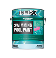 Terry's Paints Waterborne Swimming Pool Paint is a coating that can be applied to slightly damp surfaces, dries quickly for recoating, and withstands continuous submersion in fresh or salt water. Use Waterborne Swimming Pool Paint over most types of properly prepared existing pool paints, as well as bare concrete or plaster, marcite, gunite, and other masonry surfaces in sound condition.

Acrylic emulsion pool paint
Can be applied over most types of properly prepared existing pool paints
Ideal for bare concrete, marcite, gunite & other masonry
Long lasting color and protection
Quick dryingboom